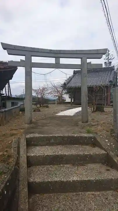 大日神社の鳥居