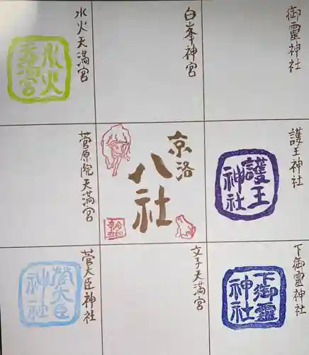 下御霊神社の御朱印