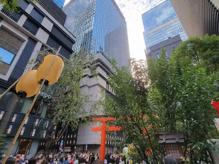 福徳神社(芽吹稲荷)のお祭り