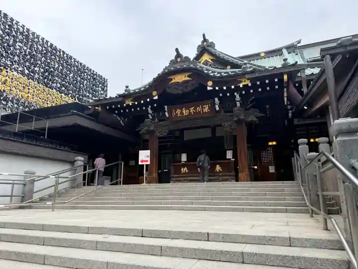 成田山深川不動堂(新勝寺東京別院)の{uncategorized: "未分類", other: "その他", undefined: "問題あり", building: "その他建物", grave: "お墓", sacred_gate: "鳥居", guardian: "狛犬", statue: "像", buddha: "仏像", history: "歴史", nature: "自然", garden: "庭園", animal: "動物", pagoda: "塔", temizu: "手水舎", mountain_gate: "山門・神門", sanctuary: "本殿・本堂", subordinate: "末社・摂社", art: "芸術", scenery: "景色", jizo: "地蔵", ema: "絵馬", goshuin: "御朱印", omikuji: "おみくじ", items: "授与品その他", amulet: "お守り", goshuincho: "御朱印帳", eats: "食事", festival: "お祭り", votive_dance: "神楽", shichigosan: "七五三参", wedding: "結婚式", experience: "体験その他", initially: "初詣", around: "周辺", anti_infection: "感染症対策"}
