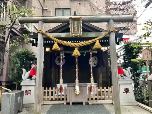 茶ノ木神社の鳥居