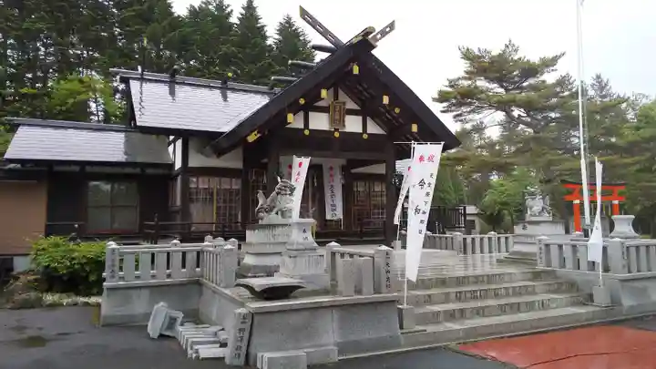 厚真神社の本殿・本堂