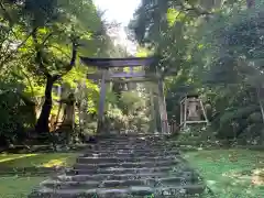 平泉寺白山神社の鳥居