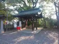 溝旗神社(肇國神社)の手水舎