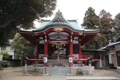 柏諏訪神社の本殿・本堂