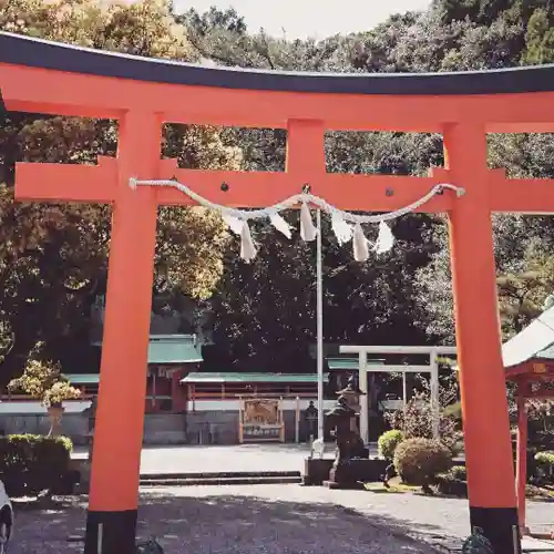 勝浦八幡神社の鳥居