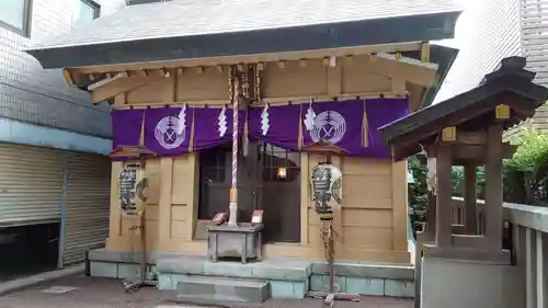 朝日神社の本殿・本堂