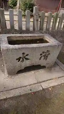 日吉社の手水舎