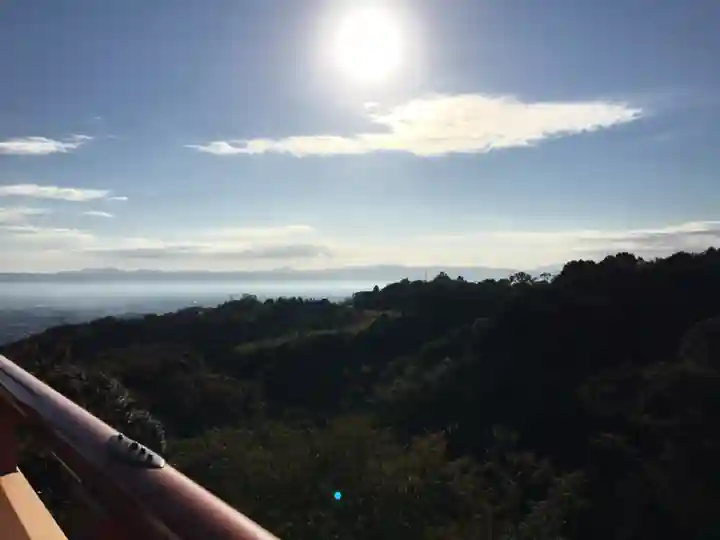 朝護孫子寺の景色