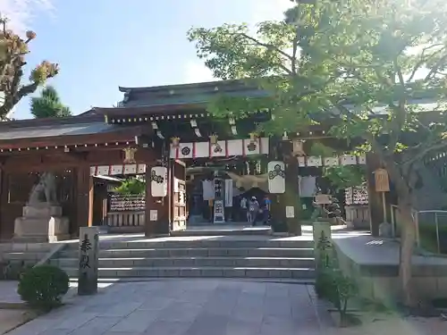 櫛田神社の山門・神門