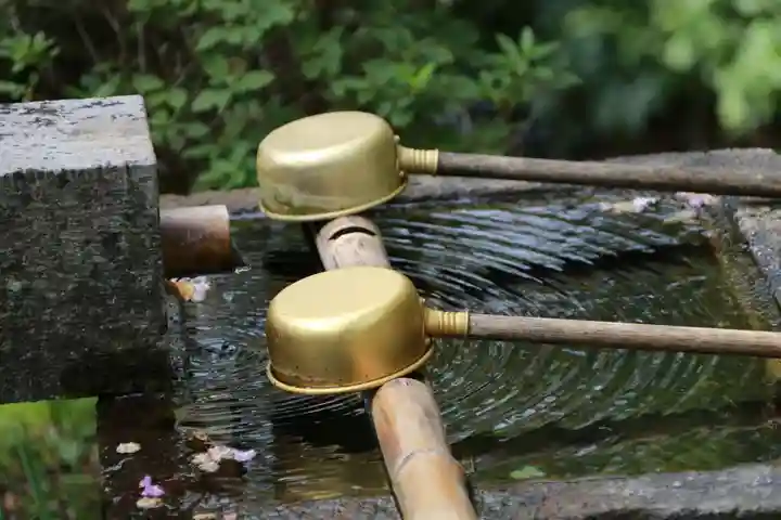 長命寺の手水舎