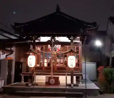 御行の松不動尊の本殿・本堂