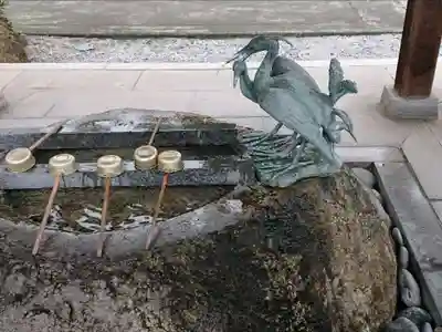 白鷺神社の手水舎