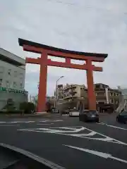 豊國神社の鳥居