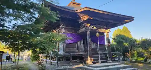 会津薬師寺の本殿・本堂
