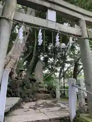 多摩川浅間神社の鳥居