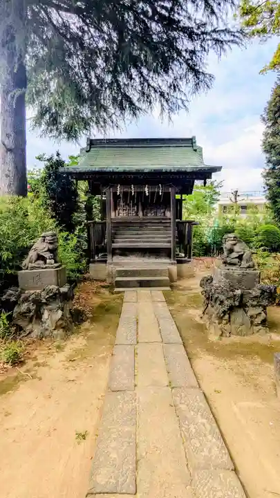 柴又八幡神社の末社・摂社