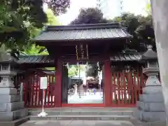 金王八幡宮の山門