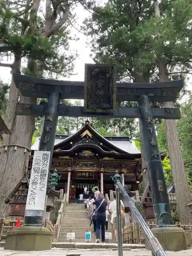 三峯神社の鳥居