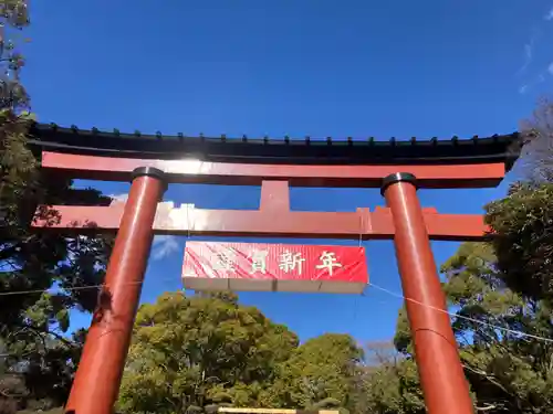 平塚八幡宮の鳥居