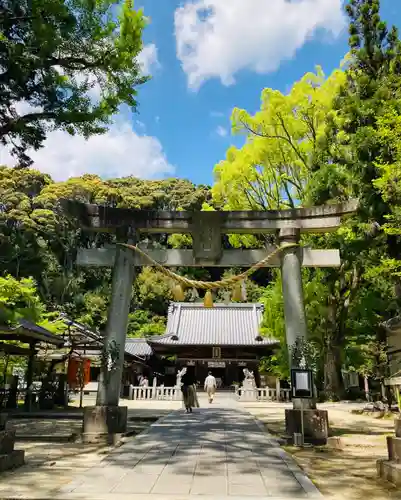 八幡神社松平東照宮の鳥居