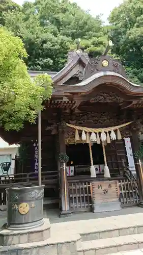 根岸八幡神社の本殿・本堂