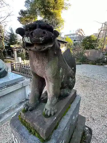 布多天神社の狛犬