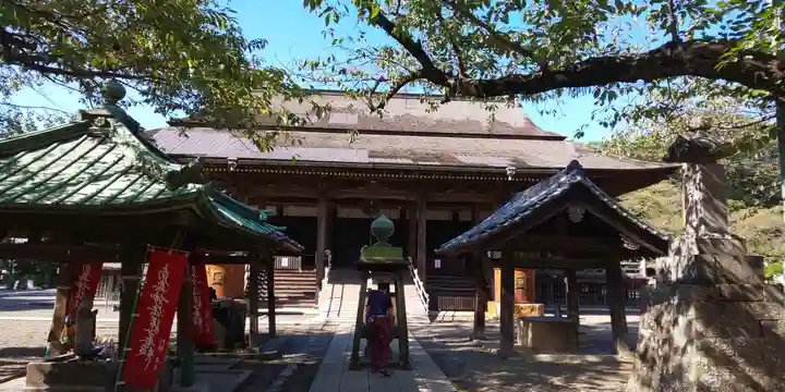 法華経寺の本殿・本堂
