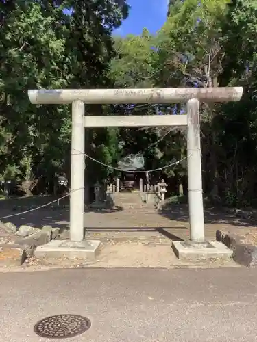 八剣神社の鳥居