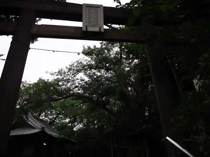 黒鶴稲荷神社の鳥居