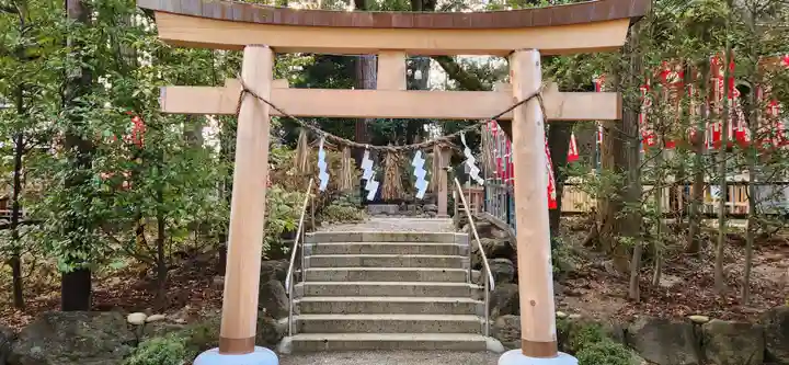 大崎八幡宮の鳥居