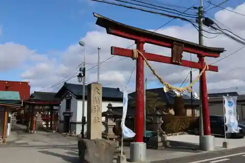 大鏑神社の鳥居