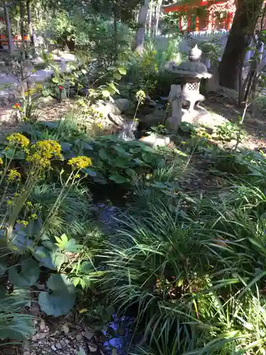 生田神社の庭園