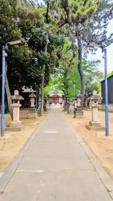 柴又八幡神社の本殿・本堂