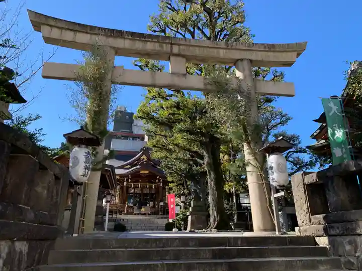 大鳥神社の鳥居