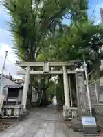 桐ヶ谷氷川神社の鳥居
