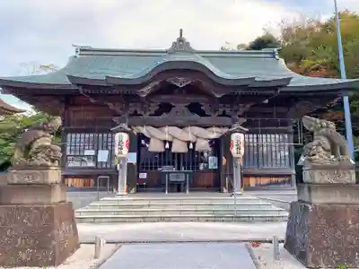 賣豆紀神社の本殿・本堂