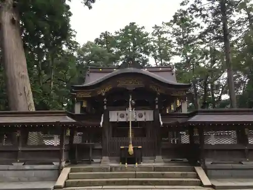 田村神社の本殿・本堂