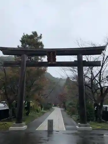 高麗神社の鳥居