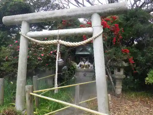 常栄寺の鳥居