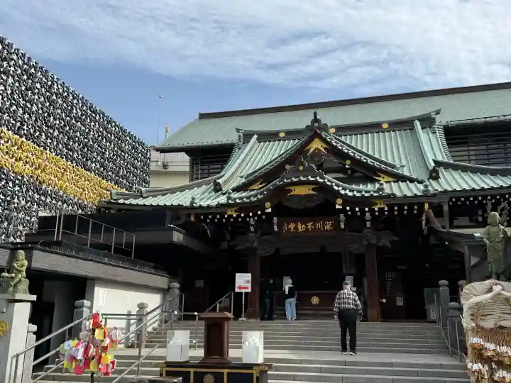 成田山深川不動堂(新勝寺東京別院)の{uncategorized: "未分類", other: "その他", undefined: "問題あり", building: "その他建物", grave: "お墓", sacred_gate: "鳥居", guardian: "狛犬", statue: "像", buddha: "仏像", history: "歴史", nature: "自然", garden: "庭園", animal: "動物", pagoda: "塔", temizu: "手水舎", mountain_gate: "山門・神門", sanctuary: "本殿・本堂", subordinate: "末社・摂社", art: "芸術", scenery: "景色", jizo: "地蔵", ema: "絵馬", goshuin: "御朱印", omikuji: "おみくじ", items: "授与品その他", amulet: "お守り", goshuincho: "御朱印帳", eats: "食事", festival: "お祭り", votive_dance: "神楽", shichigosan: "七五三参", wedding: "結婚式", experience: "体験その他", initially: "初詣", around: "周辺", anti_infection: "感染症対策"}