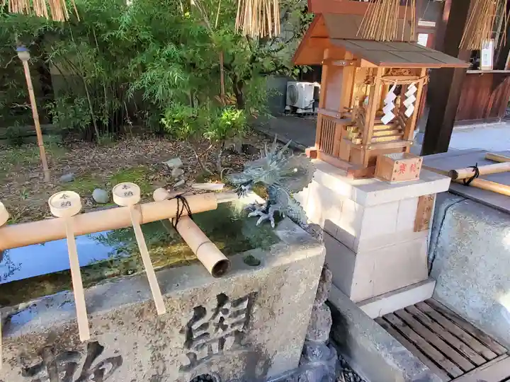 浜宮天神社の手水舎