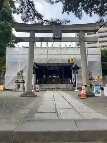 松原神社の鳥居