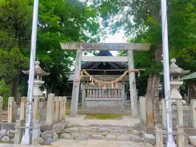 八幡社(増田八幡社)の鳥居