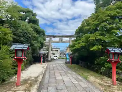 敷地神社（わら天神宮）の鳥居