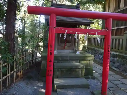 白笹稲荷神社の末社