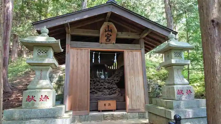 河口浅間神社の末社・摂社