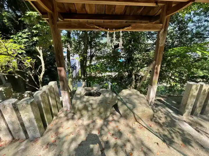 鴨習太神社の手水舎