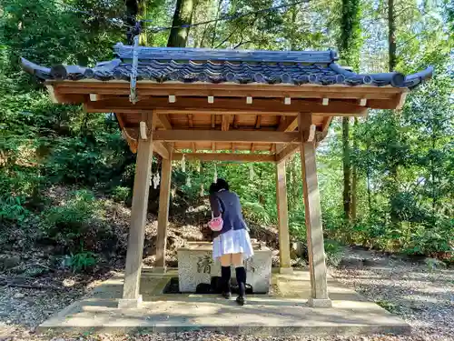 八幡神社（喜多町）の手水