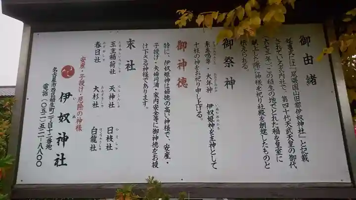 伊奴神社の歴史